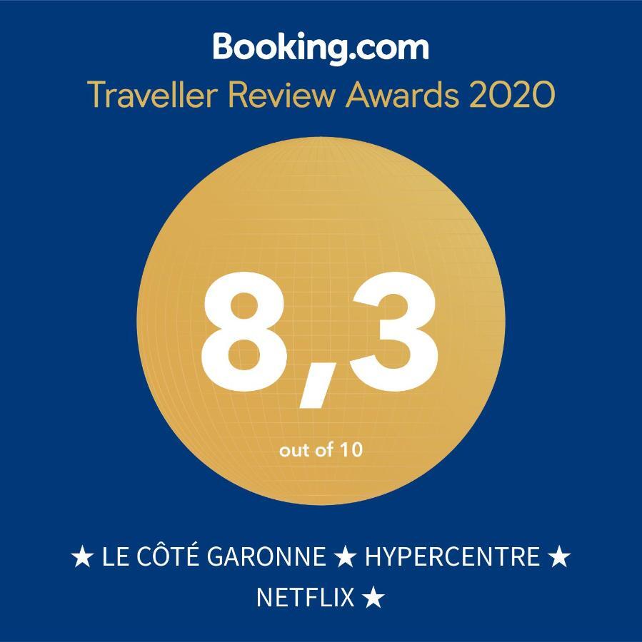 ★ Le Cote Garonne ★ Hypercentre ★ Netflix ★ Appartement Toulouse Buitenkant foto